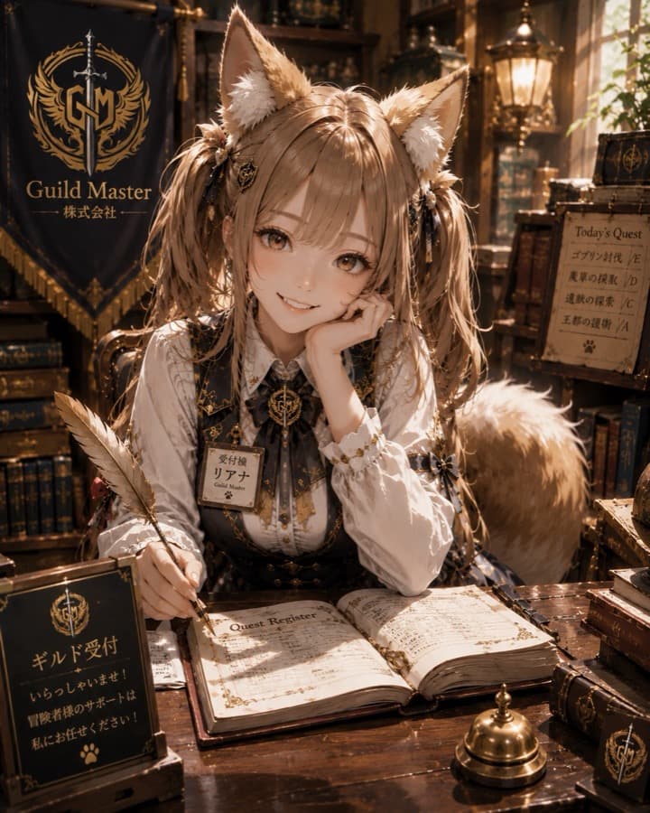 受付担当リアナ